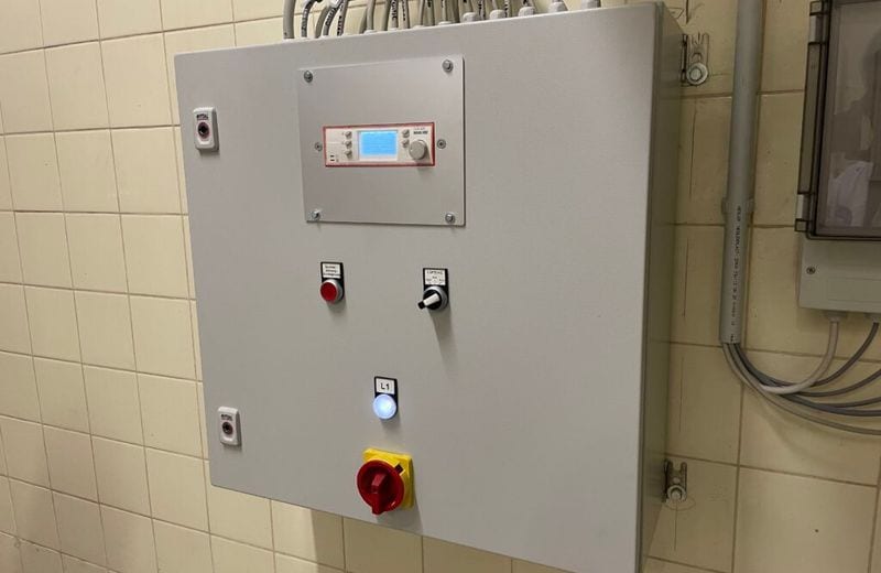 Feuchteregelung (Bahlsen-Werk, Kieback & Peter DDC)