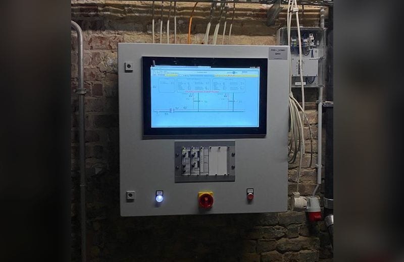 Heizungsanlage (WAGO-SPS + Touchpanel)